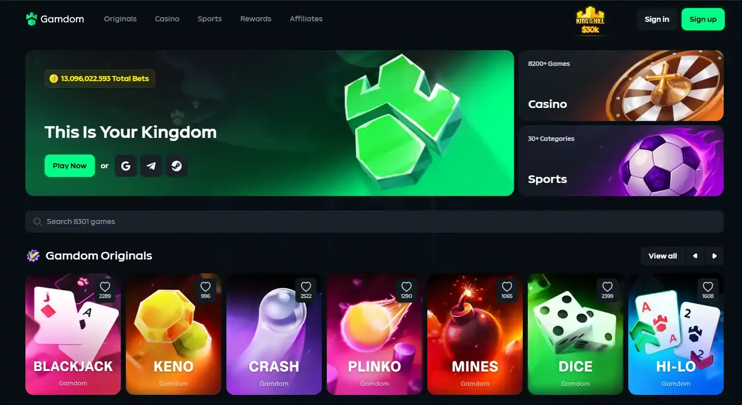 Gamdom Casino